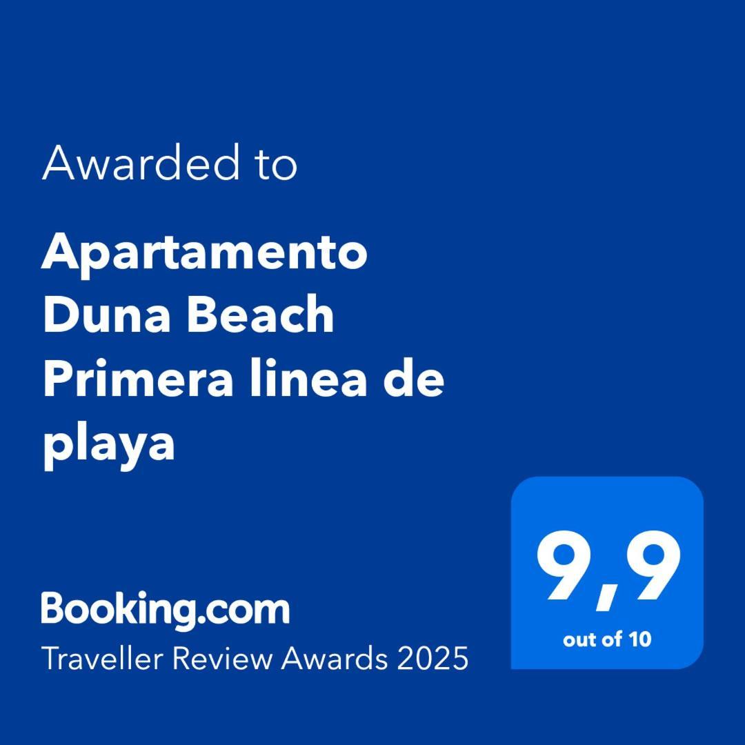 Apartamento Duna Beach Primera Linea De Playa 托罗克斯科斯塔 外观 照片